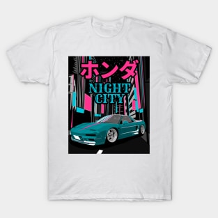 Honda NSX 1990-2005 Night City T-Shirt